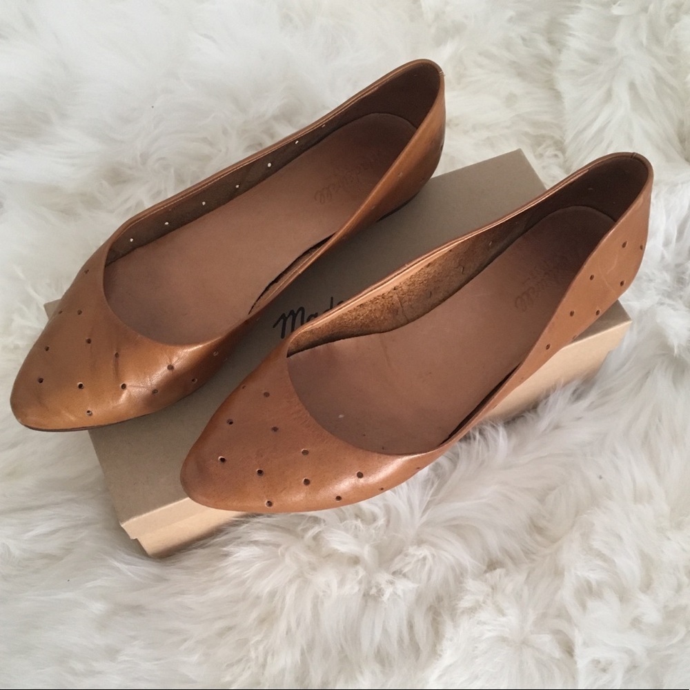 Madewell leather flats